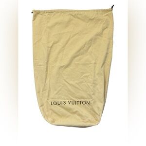 Louis Vuitton Luggage Travel Beige Dust Bag 34” L x 24.5” W